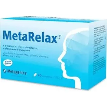 Metagenics Metarelax Integratore Stress e Stanchezza 90 Compresse