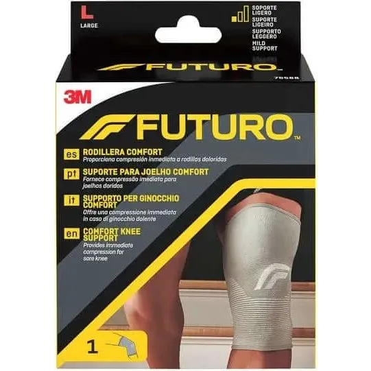 3M Futuro Comfort Ginocchiera Taglia L Beige