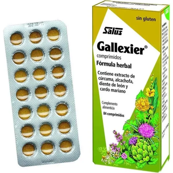 Gallexier Salus Integratore Alimentare con Estratti Vegetali 84 Tavolette