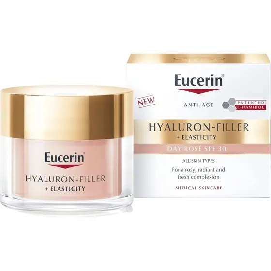 Eucerin Hyaluron-Filler + Rosé Elasticity Crema Giorno SPF30 50 ml