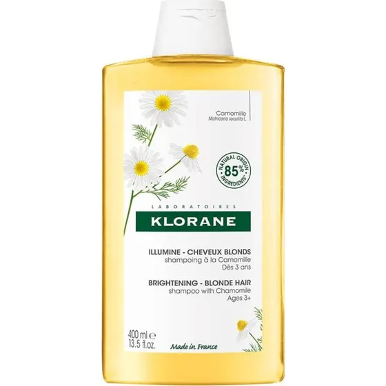 Klorane Camomilla Shampoo Riflessante per Capelli Biondi 400 ml