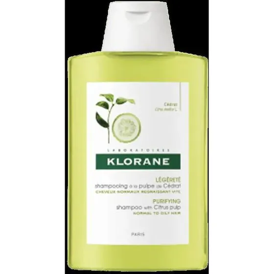 Klorane Shampoo al Cedro Purificante per Capelli da Normali a Grassi 200ml