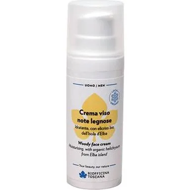 Biofficina Toscana Crema Viso Uomo Note Legnose 50ml