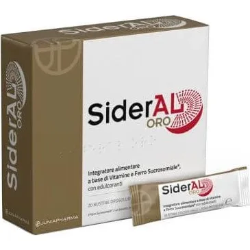 Sideral Oro Integratore Ferro e Vitamine 20 Bustine