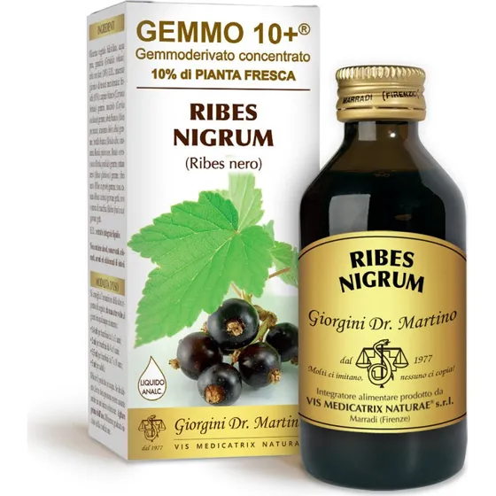 Gemmo 10+ Dr. Giorgini Ribes Nero 100 ml Analcolico