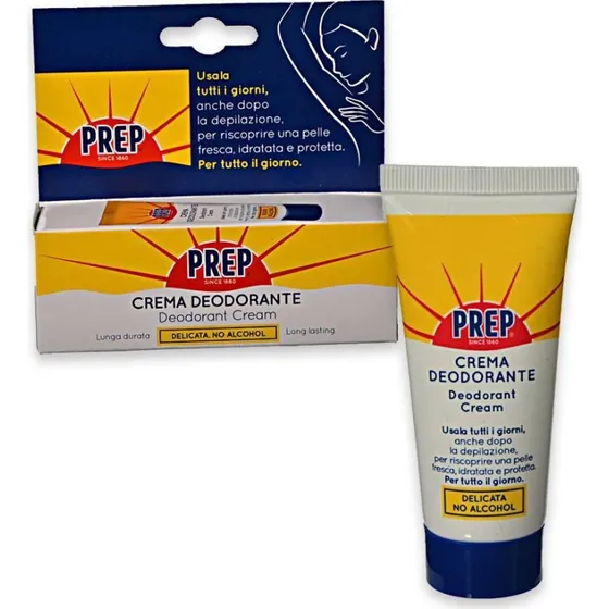 Prep Crema Deodorante Delicata Senza Alcol 35 ml