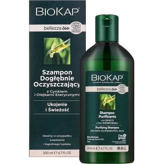 Biokap Bellezza Bio Shampoo Purificante Cosmos Organic 200 ml