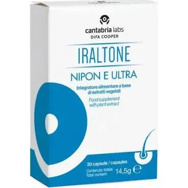 Iraltone Nipon E Ultra 30 Capsule - Olio di Lino, Enotera e Zinco