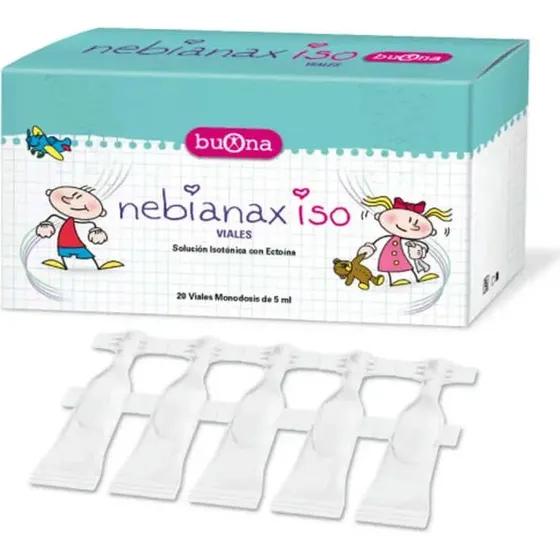 Isonebial Soluzione Isotonica 0,9% con Ectoina, 20 Flaconcini da 5 ml