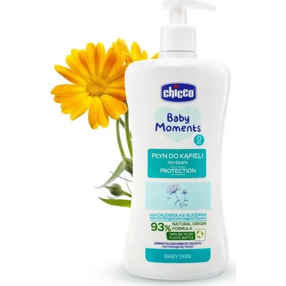 Chicco Shampoo e Bagnoschiuma Corpo No Lacrime 500ml con Dispenser