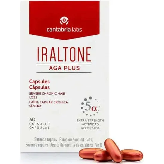 Iraltone Aga Plus Integratore con Serenoa Repens e Olio di Semi di Zucca