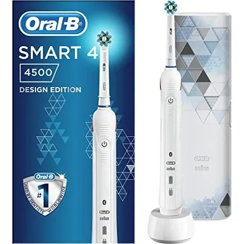 Oral-B Smart 4 4500 Elettrico Bianco con Bluetooth