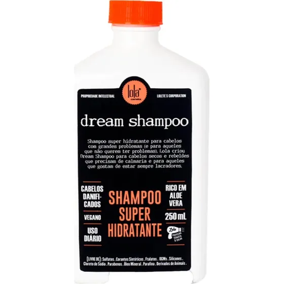 Lola Cosmetics Dream Cream Shampoo Idratante 250 ml