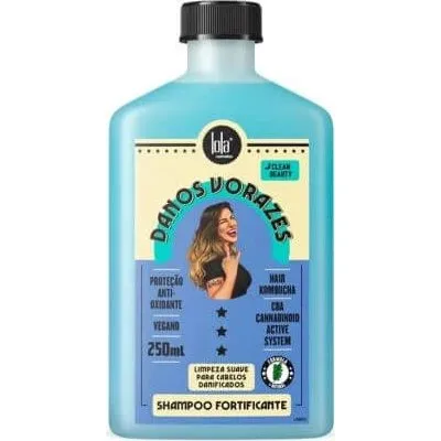 Lola Cosmetics Shampoo Fortificante Danos Vorazes, 250 ml