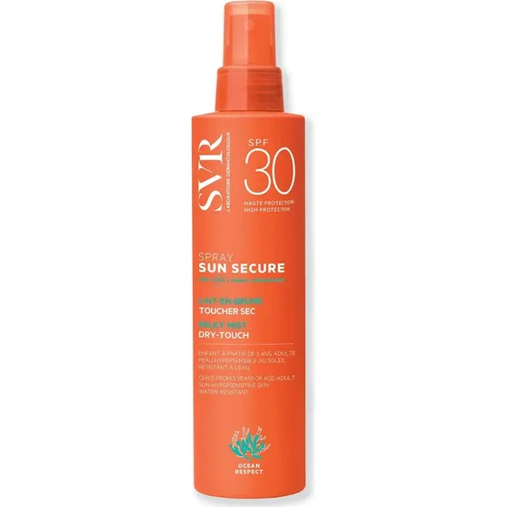 SVR Sun Secure Spray SPF 30 Viso e Corpo 200 ml