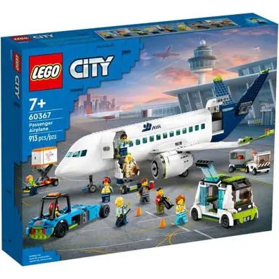 LEGO City Aereo passeggeri 60367 con 9 minifigure