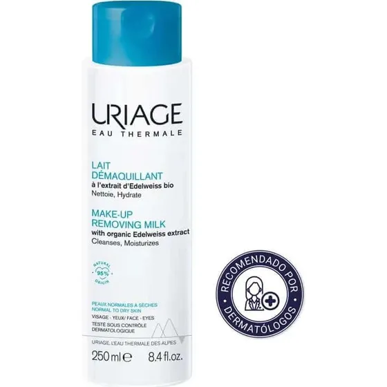 Uriage Latte Struccante Pelle Normale e Secca, 250 ml