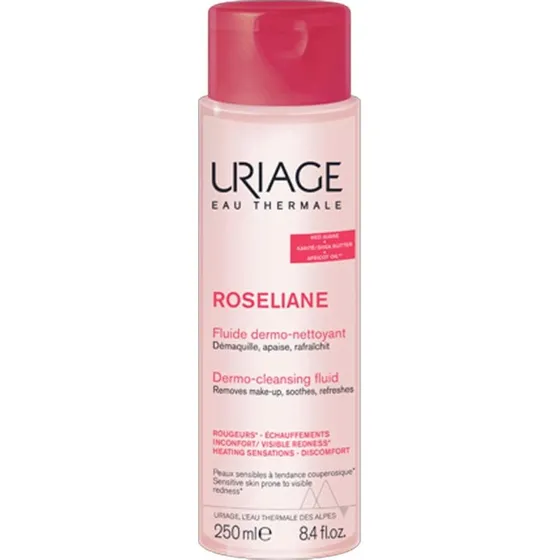 Uriage Roséliane Fluido Dermo-detergente Lenitivo Viso 250 ml