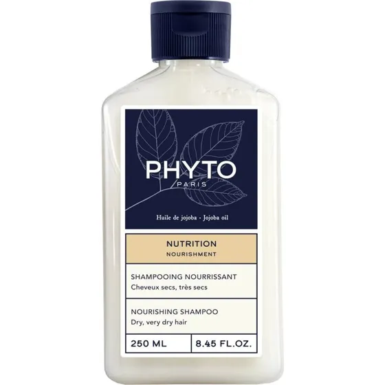 Phyto Nutrition Shampoo Nutriente per Capelli Secchi e Molto Secchi, 250 ml