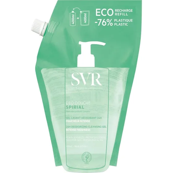 SVR Spirial Deo Douche Gel Ricarica 400 ml