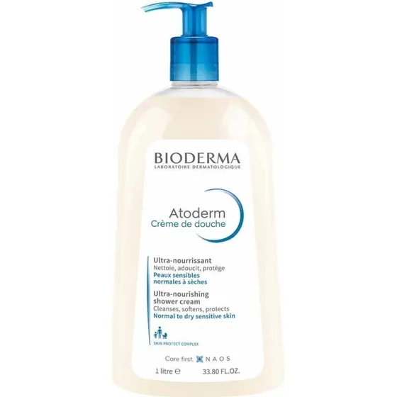 Bioderma Atoderm Crema Doccia Detergente Pelle Secca 1 L