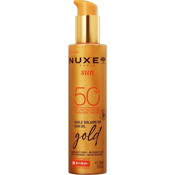 Nuxe Sun Olio Solare Protettivo Dorato SPF 50 - 150 ml