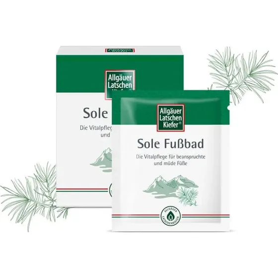 Allga San Pediluvio alla Suola di Pino Mugo 10x10g