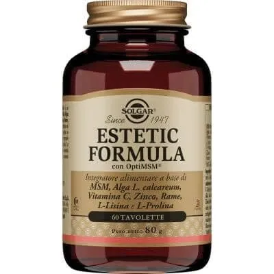 Solgar Estetic Formula Integratore Capelli Pelle e Unghie 60 compresse