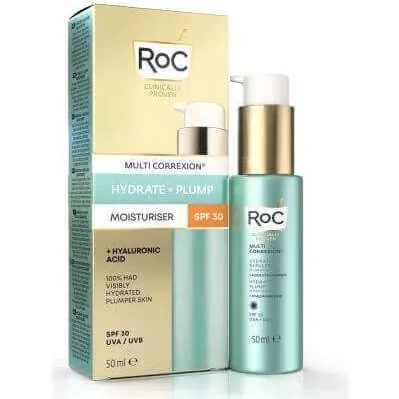 Roc Multi Correxion Hydrate + Plump Idratante Viso SPF30 50 ml