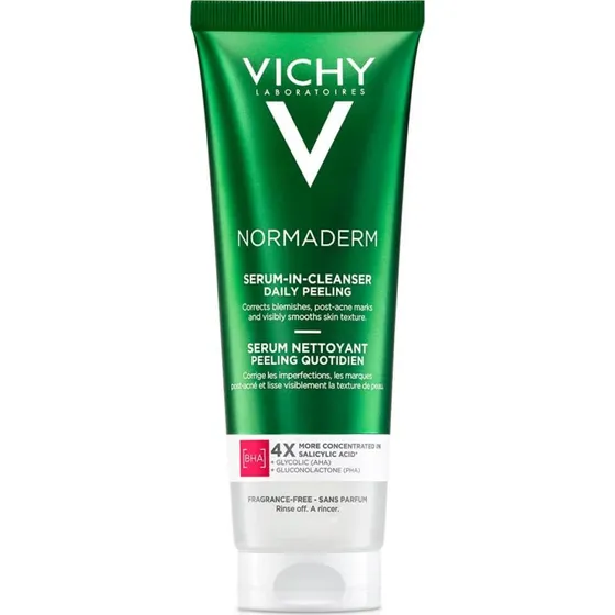 Vichy Normaderm Siero Detergente Peeling Quotidiano Viso e Corpo 125ml