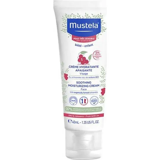 Mustela Bebe Enfant Crema Idratante Viso Lenitiva 40ml
