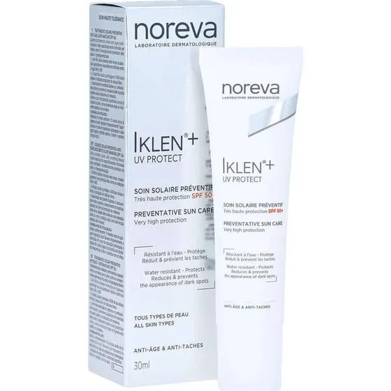 Noreva Iklen 50+ Crema Fotoprotettrice Antimacchie e Antietà 30 ml