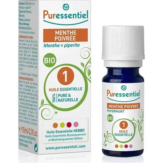 Puressentiel Olio Essenziale di Menta Piperita Bio 10 ml