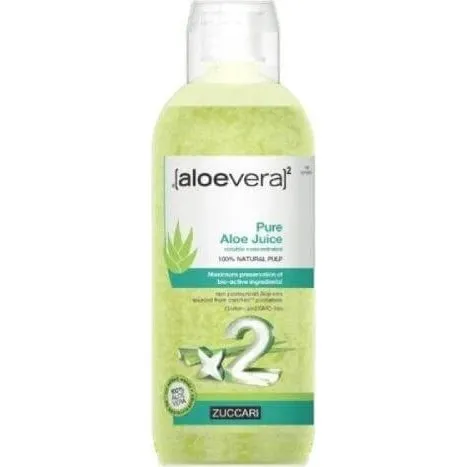 Zuccari Aloevera 2 Succo Puro d'Aloe Vera Concentrato 1000 ml