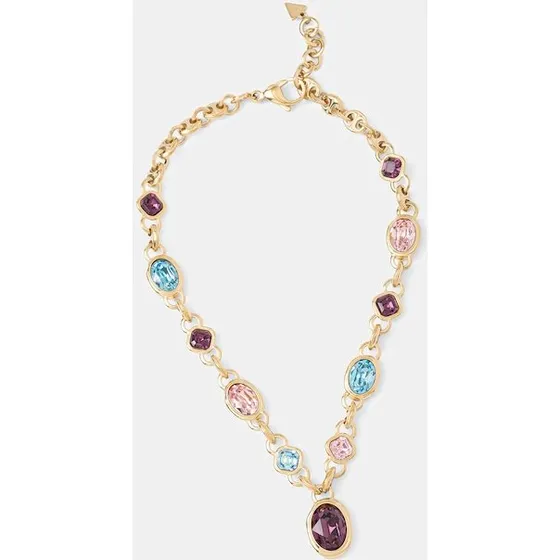 Guess Collana MAMOUNIA JUBN05 310JW Acciaio con Cristalli