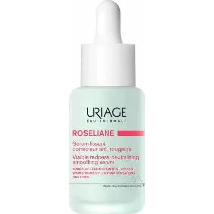 Uriage Roseliane Siero Levigante Antirossori e Lenitivo, 30 ml
