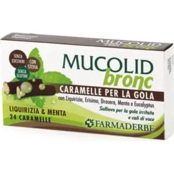 Mucolid Bronc Menta & Liquirizia 24 Caramelle