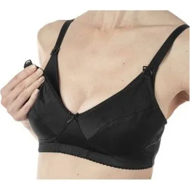 Chicco Reggiseno Allattamento Mammy in Microfibra Nero 4C