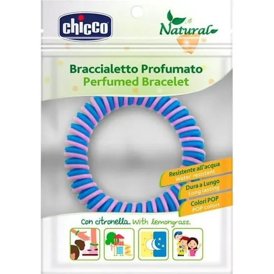 Chicco Braccialetto Profumato Antizanzare alla Citronella