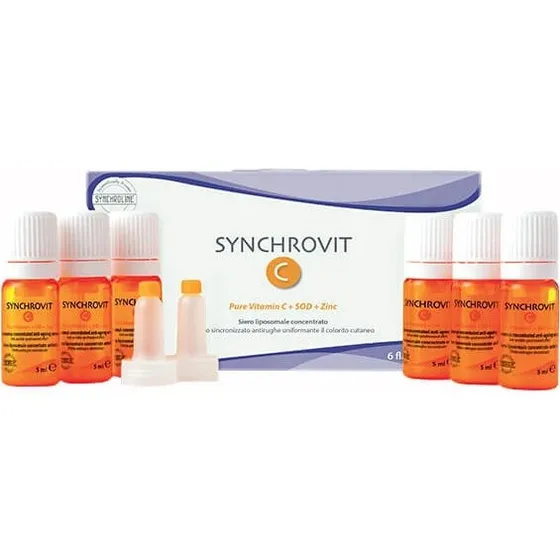 Synchrovit C Siero Antietà Liposomiale 6 Flaconcini da 5 ml