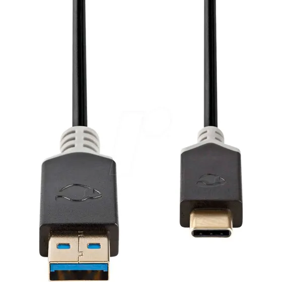 Anthrazi Cavo USB 3.2 Gen 1 USB-A a USB-C 1m Oro 5 Gbps