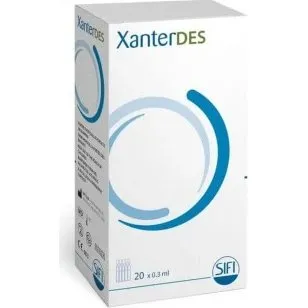 Xanterdes Soluzione Oftalmica Umettante 20 Flaconcini da 0,3 ml