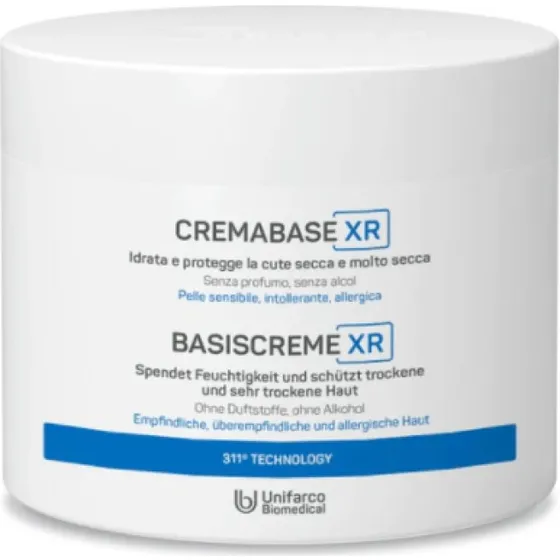 Ceramol Cremabase XR Crema Idratante per Pelle Secca 450 ml