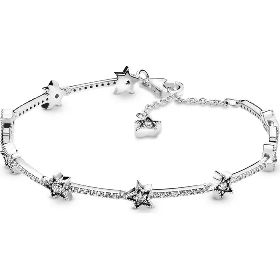 Pandora Bracciale in Argento con Stelle Celesti
