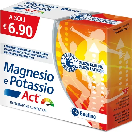 MAGNESIO E POTASSIO ACT 14 BUSTINE