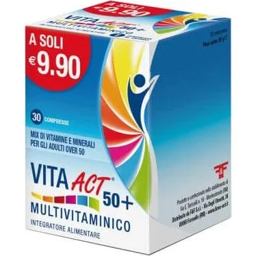 Vita Act 50+ Multivitaminico - 30 Compresse