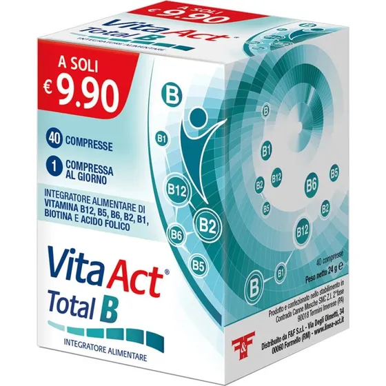 VITA ACT® Total B Integratore Alimentare 40 Compresse