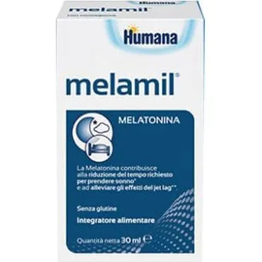 Melamil Humana Integratore Melatonina 30 ml