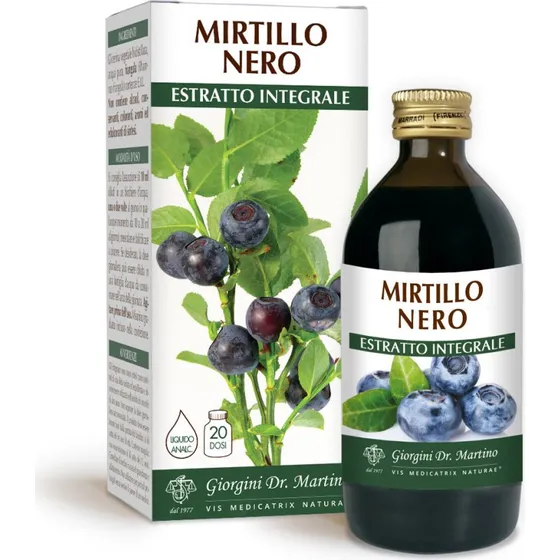 Dr. Giorgini Mirtillo Nero Estratto Integrale 200 ml