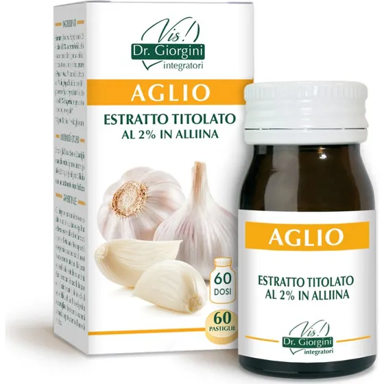 Vis Dr. Giorgini Aglio Estratto Titolato 2% Alliina 60 Pastiglie